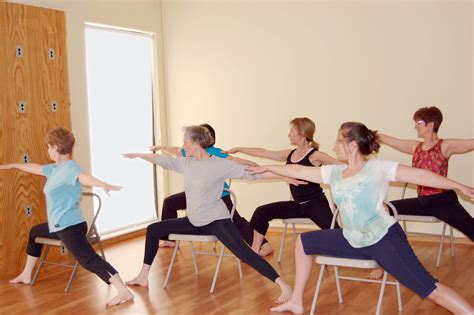 become a chair yoga teacher.